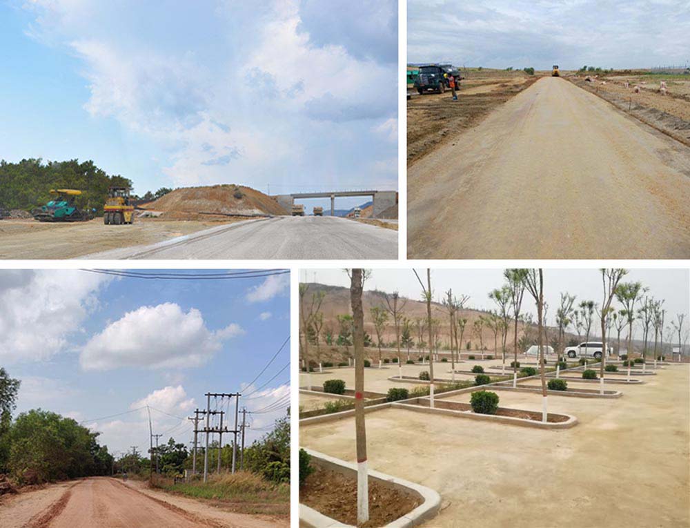 Application effect of soil stabilizer